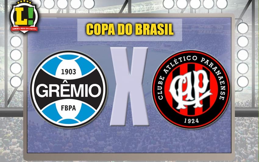 Apresentação Grêmio x Atlético-PR Copa do Brasil
