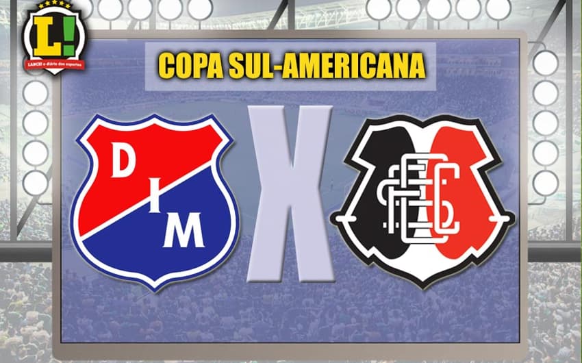 Apresentação Independiente Medellín e Santa Cruz Copa Sul-Americana