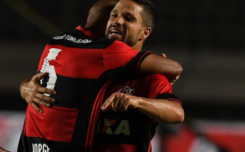 O Flamengo bateu o Figueirense por 3 a 1 neste ano para avançar às oitavas na Sul-Americana