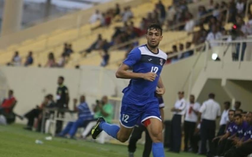​Everton marcou o quinto gol em três jogos no Bahrein (Foto: Divulgação)