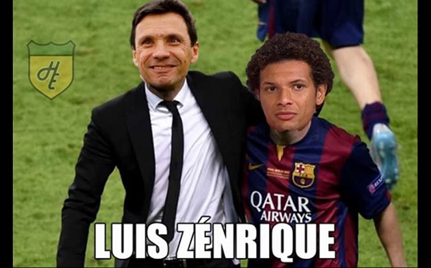 Luis Zénrique e o seu craque