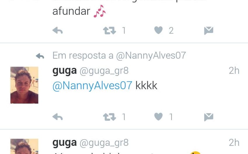 Twitter Guga - Base Botafogo