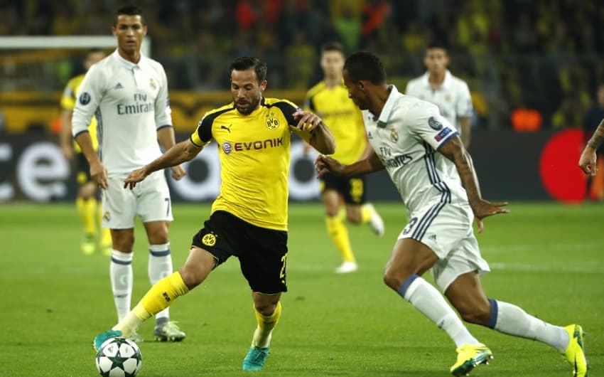Castro e Danilo - Borussia Dortmund x Real Madrid