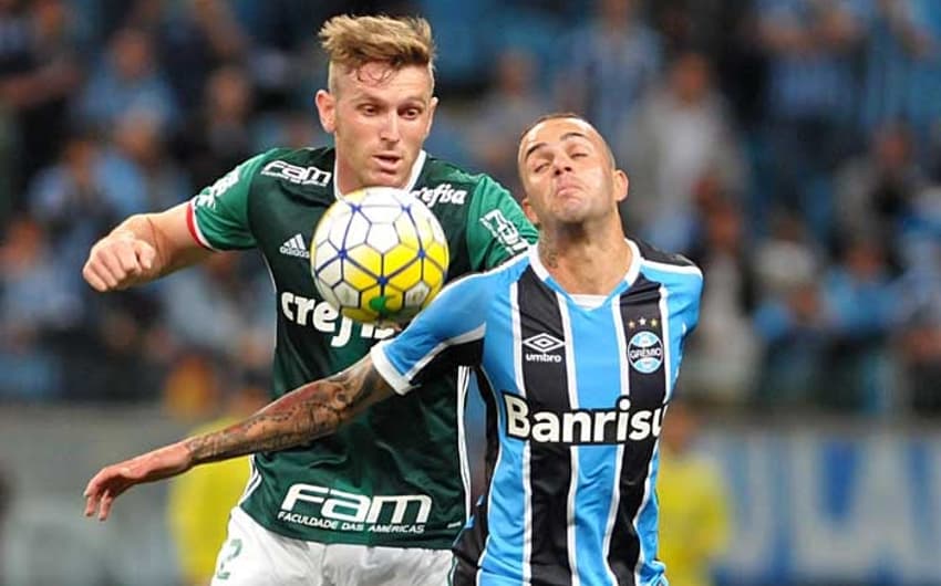 Último jogo: Grêmio 2 x 1 Palmeiras - 28/9/2016