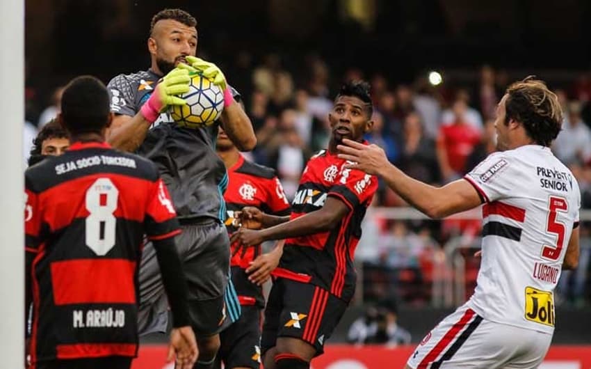 Veja em imagens como foi o empate entre São Paulo e Flamengo