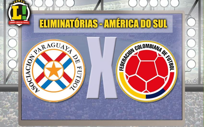 Apresentação Paraguai x Colômbia Eliminatórias da América do Sul