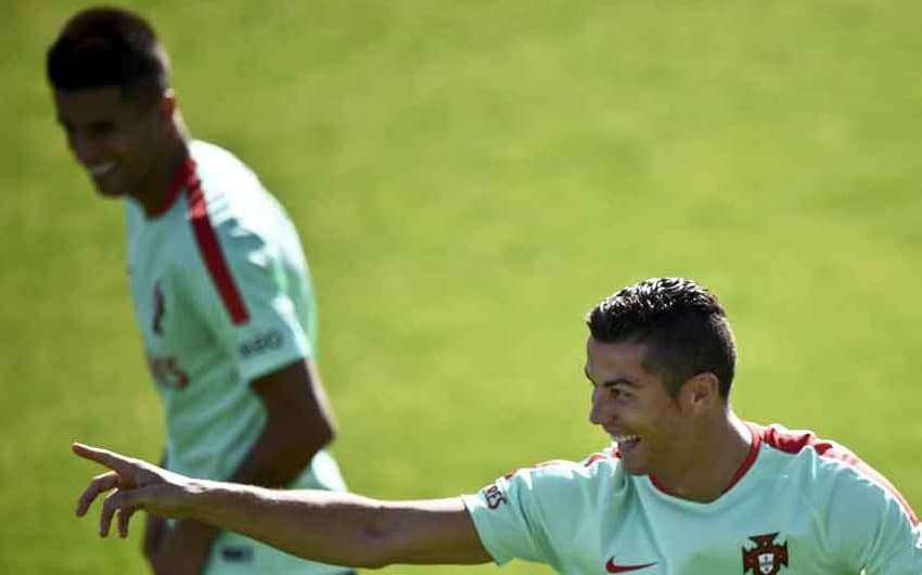 Cristiano Ronaldo - Treino de Portugal