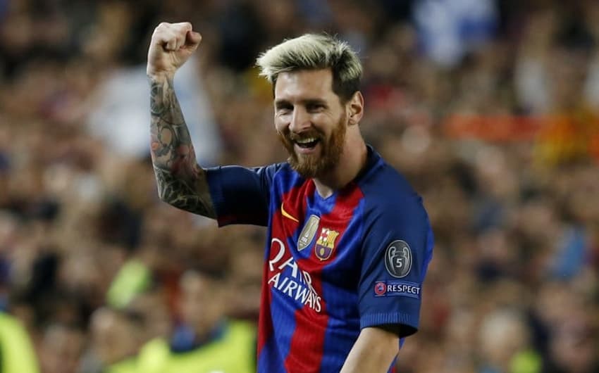 Lionel Messi fez sete gols e lidera a artilharia na Espanha