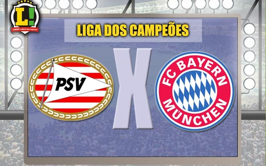 Apresentação PSV x Bayern de Munique Liga dos Campeões