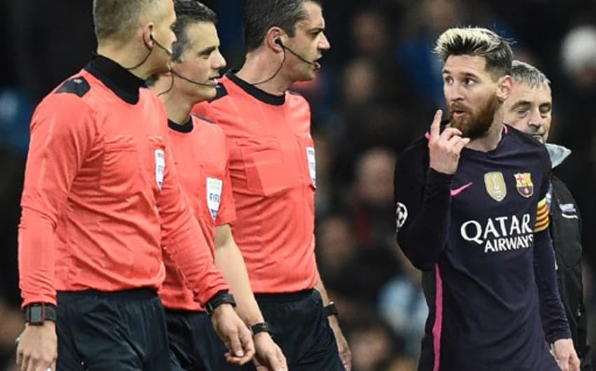 Messi ficou na bronca após derrota do Barcelona