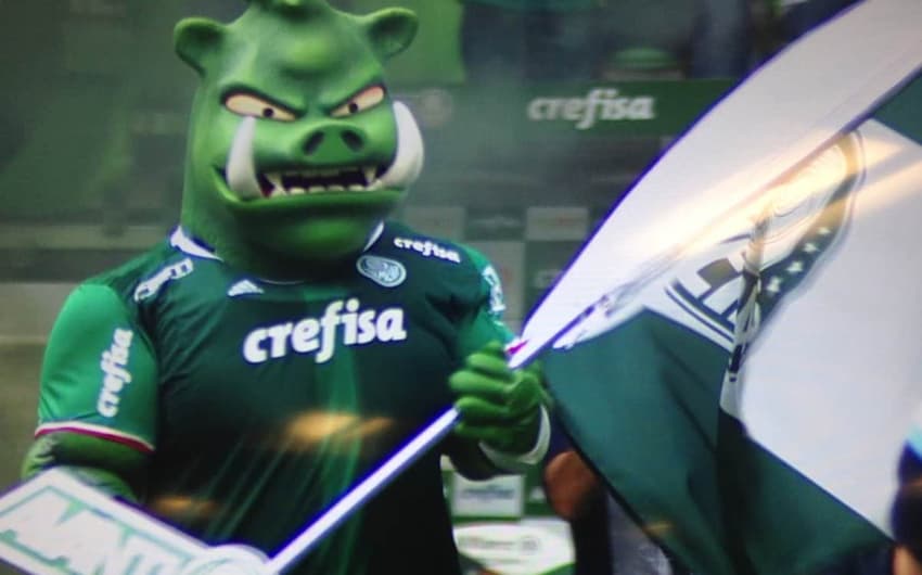 Novo mascote do Palmeiras