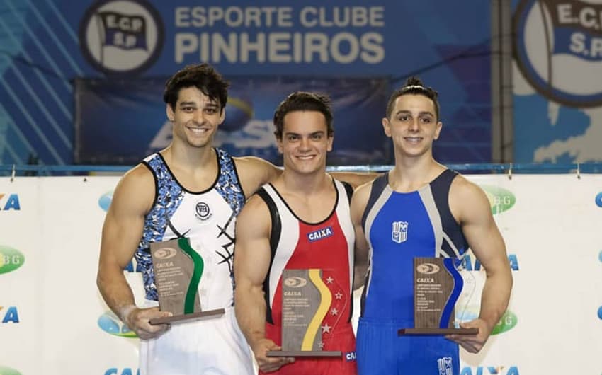 GINÁSTICA ARTÍSTICA  - Caio Souza é campeão do individual geral masculino no Brasileiro de Ginástica Artística