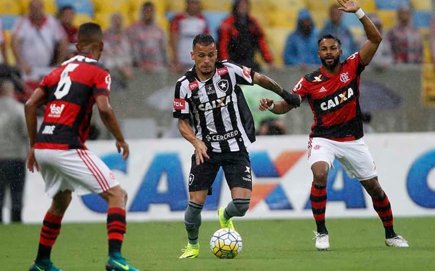 Alemão durante empate por &nbsp;0 a 0 com o Flamengo, pela 34ª rodada