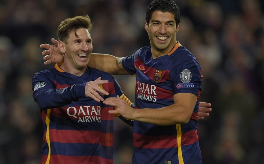 Na Espanha Messi e Suárez lideram a corrida pela artilharia com 8 gols pelo Barcelona