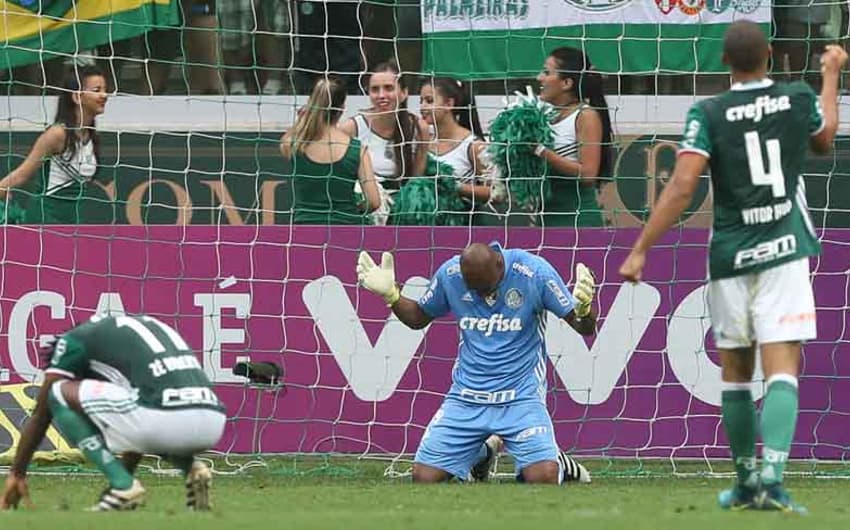 Jailson brilhou no gol do Palmeiras