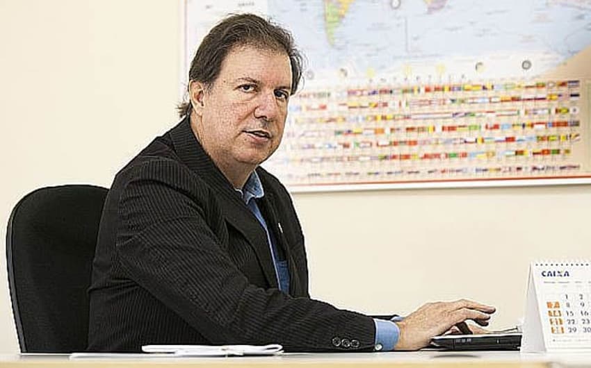 O presidente da CBAt, José Antonio Martins  Fernandes, o Toninho