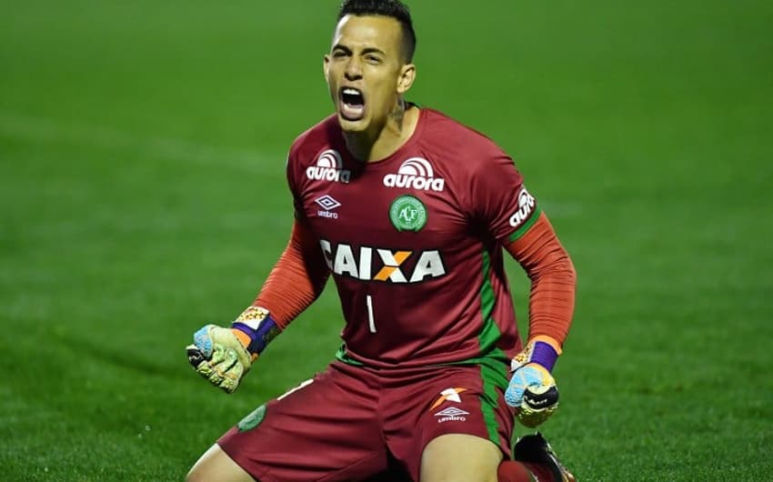 O goleiro Danilo foi um dos protagonistas da Chapecoense na campanha da Sul-Americana