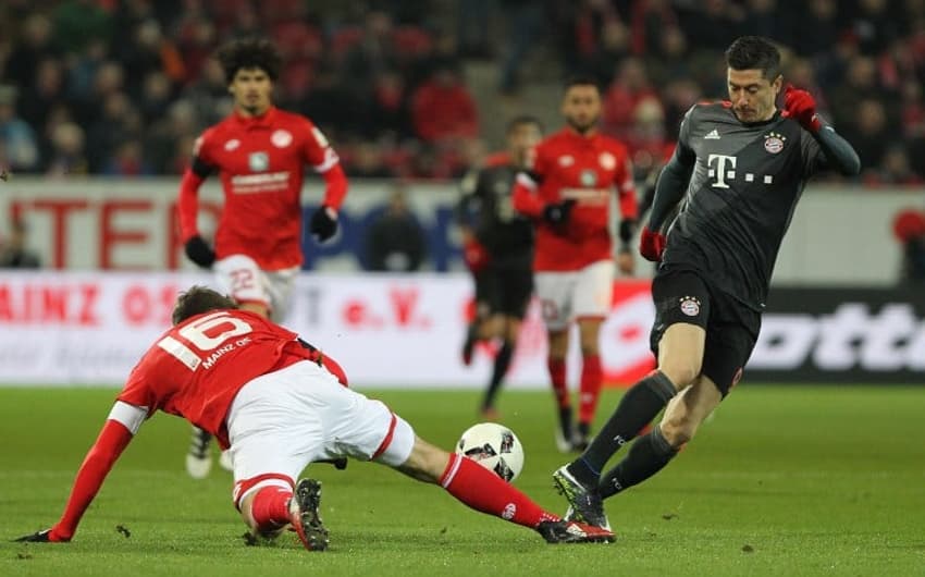 Lewandowski - Mainz x Bayern de Munique