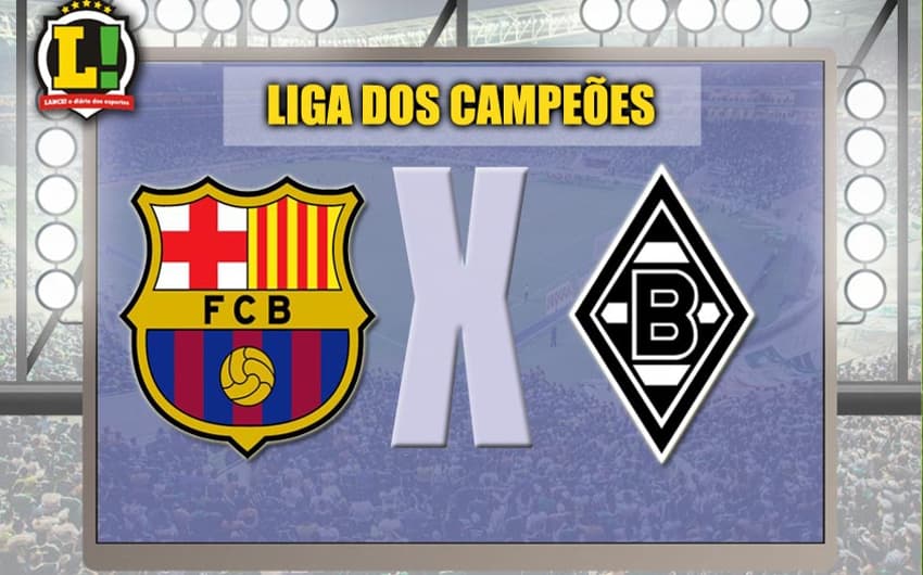 Apresentação Barcelona x Borussia Mö Liga dos Campeões