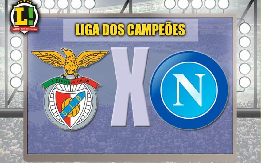 Apresentação Benfica x Napoli Liga dos Campeões