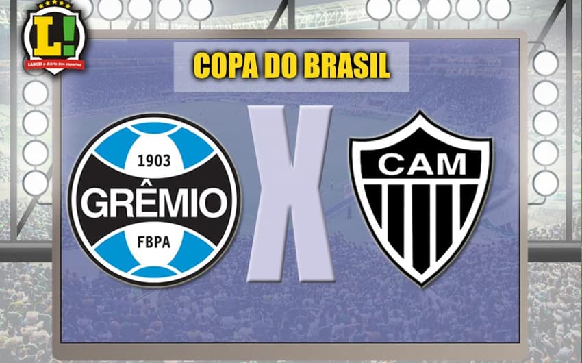 Apresentação Grêmio e Atlético-MG Copa do Brasil