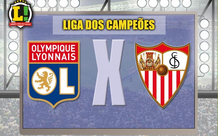 Apresentação Lyon x Sevilla Liga dos Campeões