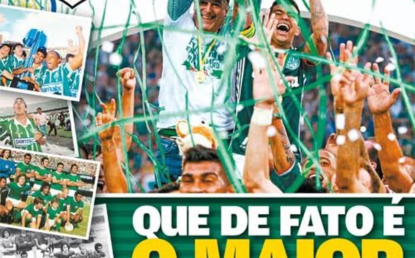 Edição especial do LANCE!: Palmeiras campeão