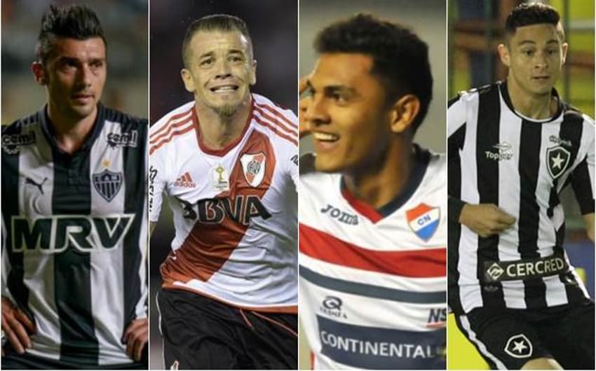Brasileirão chegou ao fim e os clubes já anunciaram mudanças pra 2017: Dátolo, D'Ale, Colmán, Diogo Barbosa... Confira na galeria