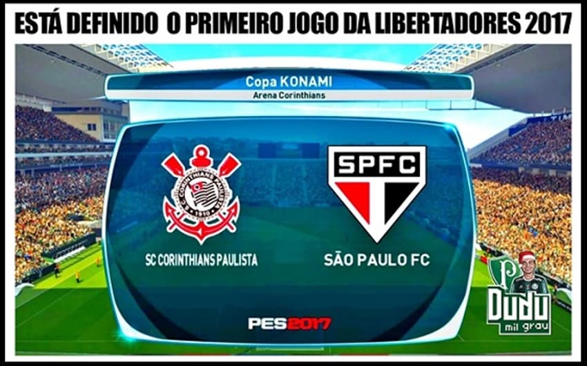 Torcedores rivais provocam Corinthians e São Paulo