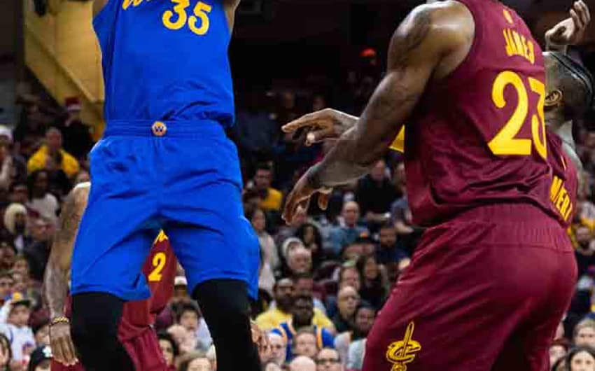 Cleveland Cavaliers x Golden State Warriors - LeBron James e Kevin Durant