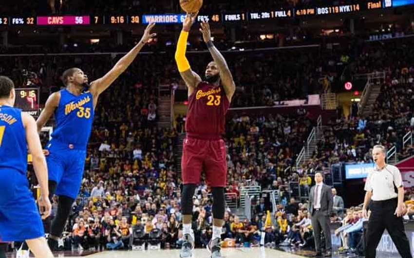 Cleveland Cavaliers x Golden State Warriors - LeBron James e Kevin Durant