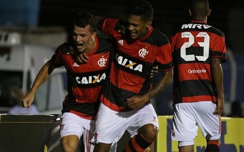 Garotada do Flamengo venceu fácil (Divulgação)