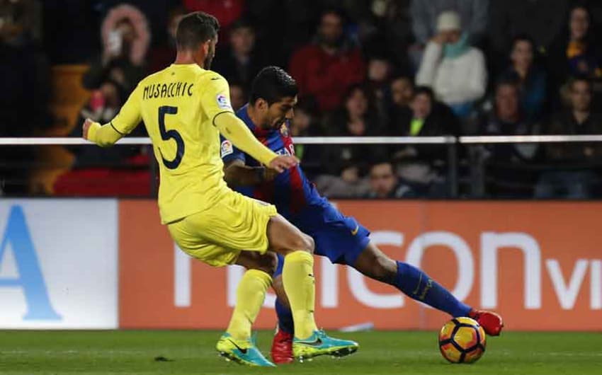 Suárez e Musacchio - Villarreal x Barcelona