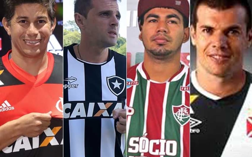 Conca, Montillo, Sornoza e Wagner são caras novas para os clubes cariocas neste ano