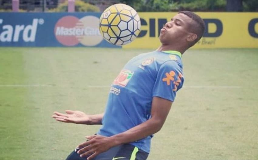 David Neres está com a Seleção Brasileira sub-20 no Equador