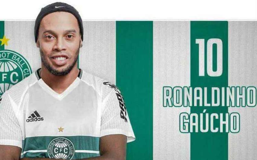 Ronaldinho Gaúcho: montagem da torcida do Coxa