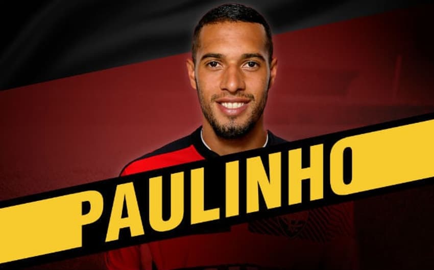Paulinho foi anunciado como novo reforço do Vitória