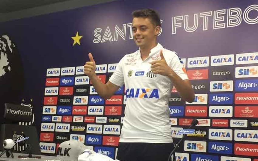 Matheus Ribeiro é o novo reforço do Santos