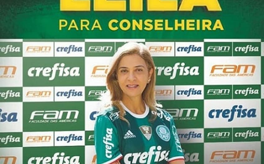 Leila Pereira é candidata ao Conselho do Palmeiras