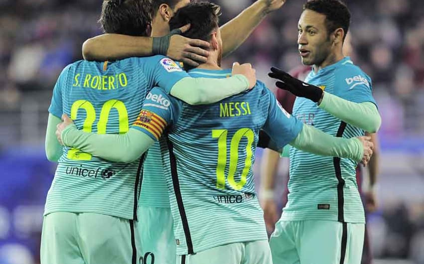 Gol de Messi - Eibar x Barcelona