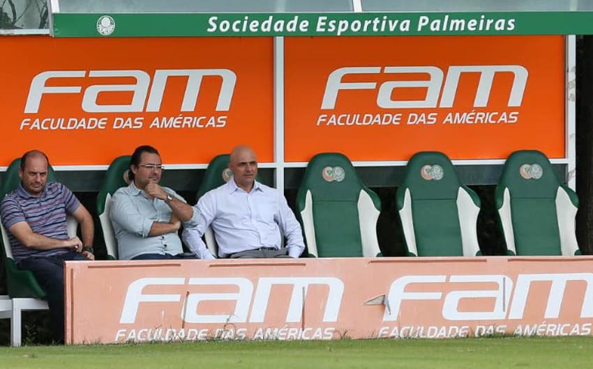 Mauricio Galiotte, Alexandre Mattos e Cicero Souza - Palmeiras