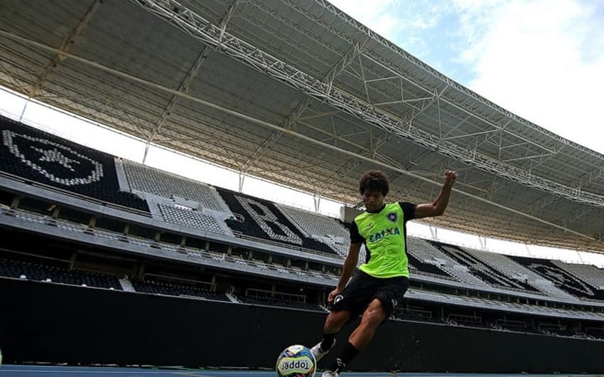 Camilo treino do Botafogo