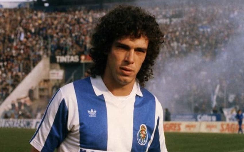 Casagrande: Campeão europeu pelo Porto em 1987, jogou seis vezes, fez um gol, e teria começado a usar heroína lá