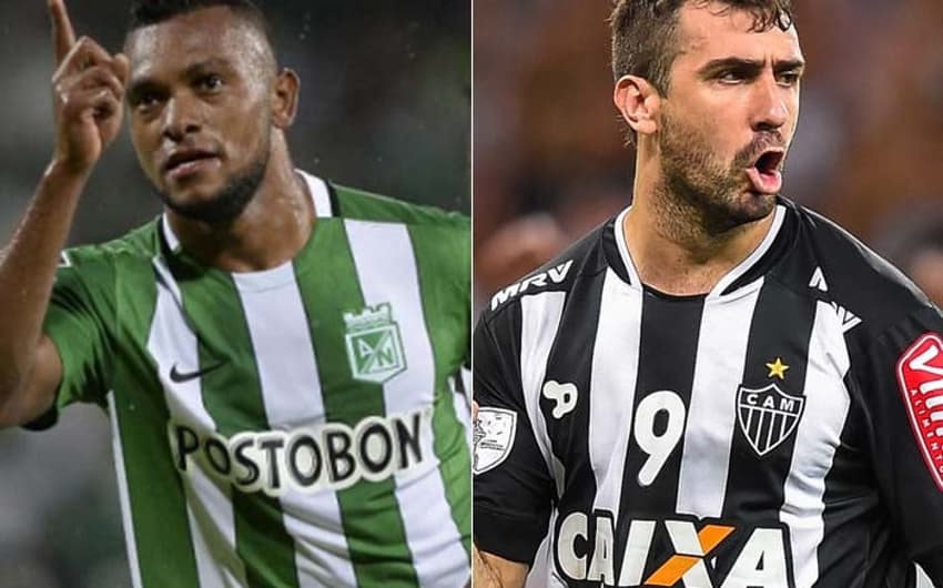 Veja os números de Borja na Copa Sul-Americana-2016 e de Pratto no Brasileirão-2016