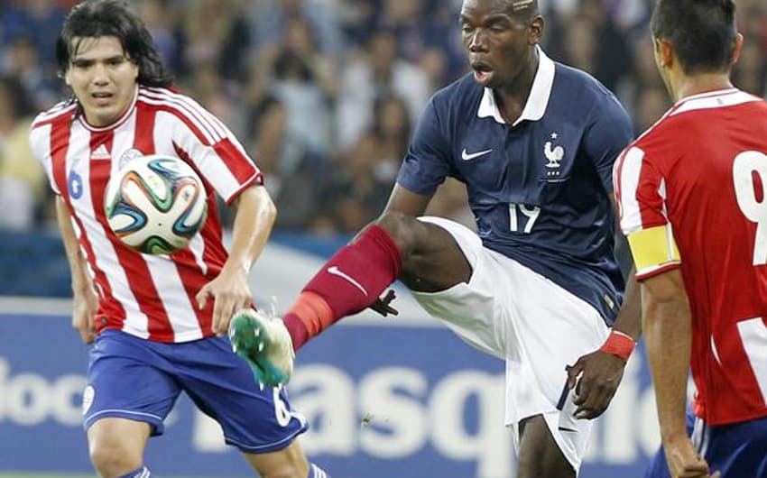 Último encontro entre França e Paraguai foi em 2014 com empate em 1 a 1