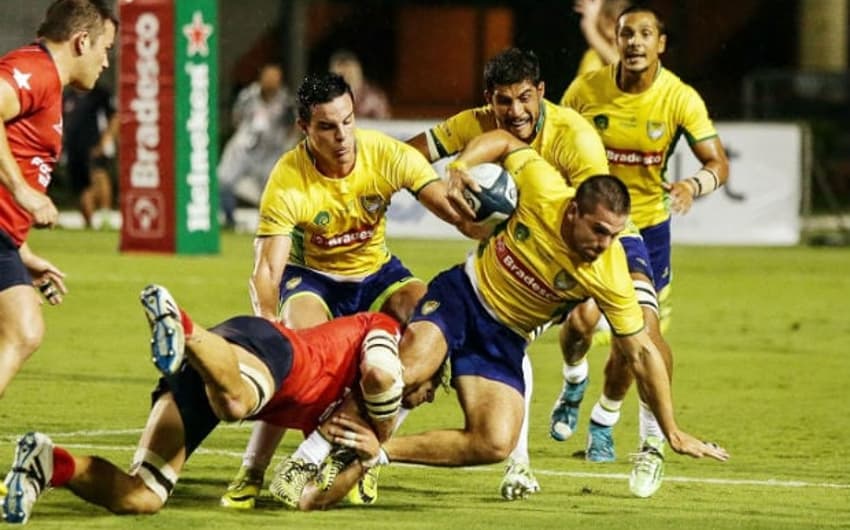 Brasil treina nos Estados Unidos para segunda partida do Americas Rugby Championship