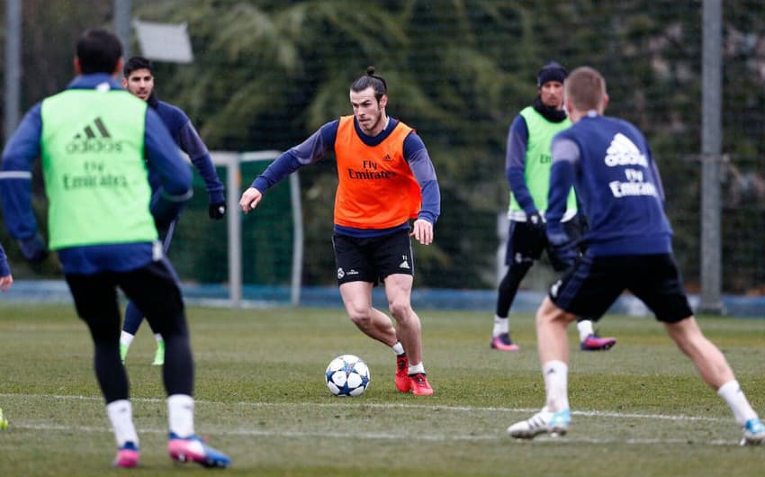 Bale de volta aos treinos do Real Madrid