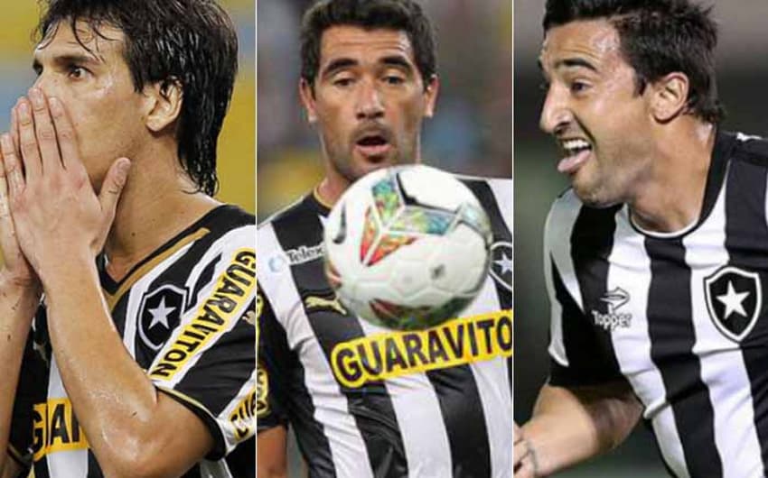 Os três gringos que vestiram a camisa do Botafogo e do Olimpia-PAR nos últimos anos