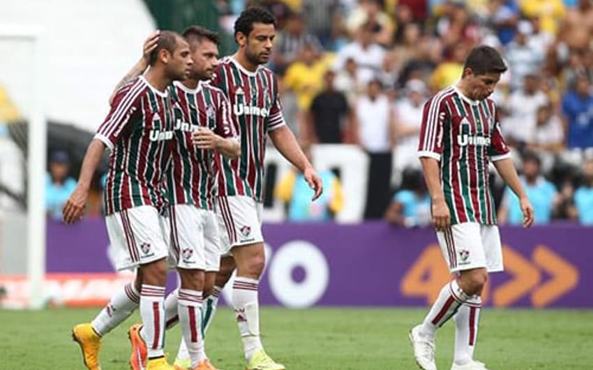 Última vez em que o Fluminense marcou cinco gols em um jogo foi em 2014, contra o Corinthians, no Maracanã. Confira na galeria