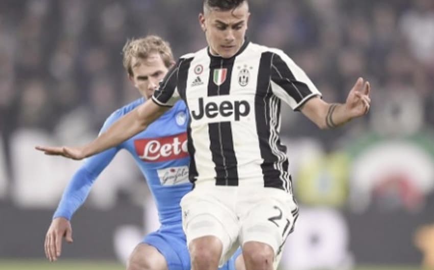 Juventus x Napoli (Foto: Reprodução/Twitter)